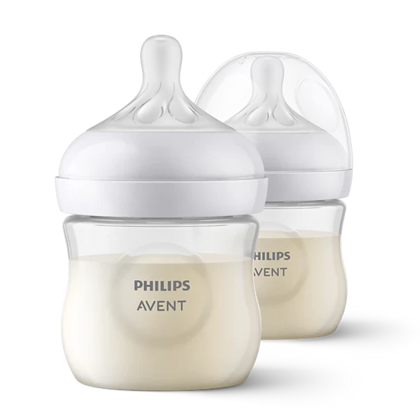 Avent Biberon Natural Response Avec Tetine +0m 2x125ml SCY900/02 - Image 2