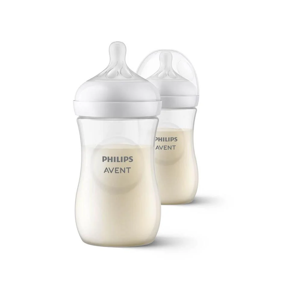 AVENT NATURAL RESPONSE PACK 2 BIBERONS 1MOIS+ 260ML-SCY903/02 - Image 2