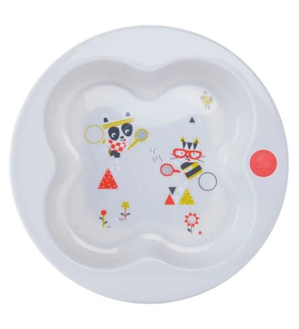 Bebe Confort – Assiette d’apprentissage avec couvercle – Sport (9M +)
