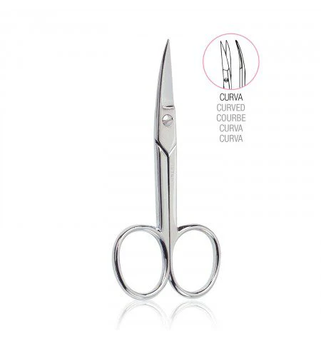 BETER CISEAUX DE MANUCURE POUR LES ONGLES CHROMES POINTE COURBE 24111 - Image 2