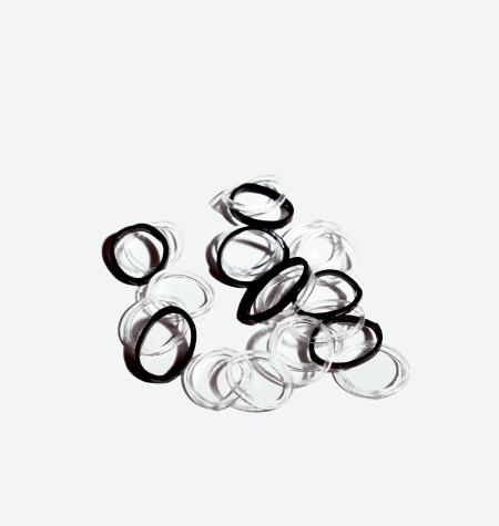BETER Hairstyle PACK DE MINI ELASTIQUES 100 UNITES Noir - 19260 - Image 2