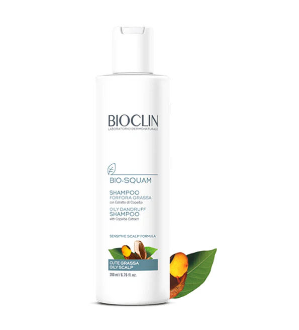 BIOCLIN BIO SQUAM Shampoing pellicules grasses 200ml