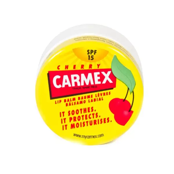 Carmex Baume à Lèvres Hydratant Cerise SPF15 Pot 7,5 gr - Image 2