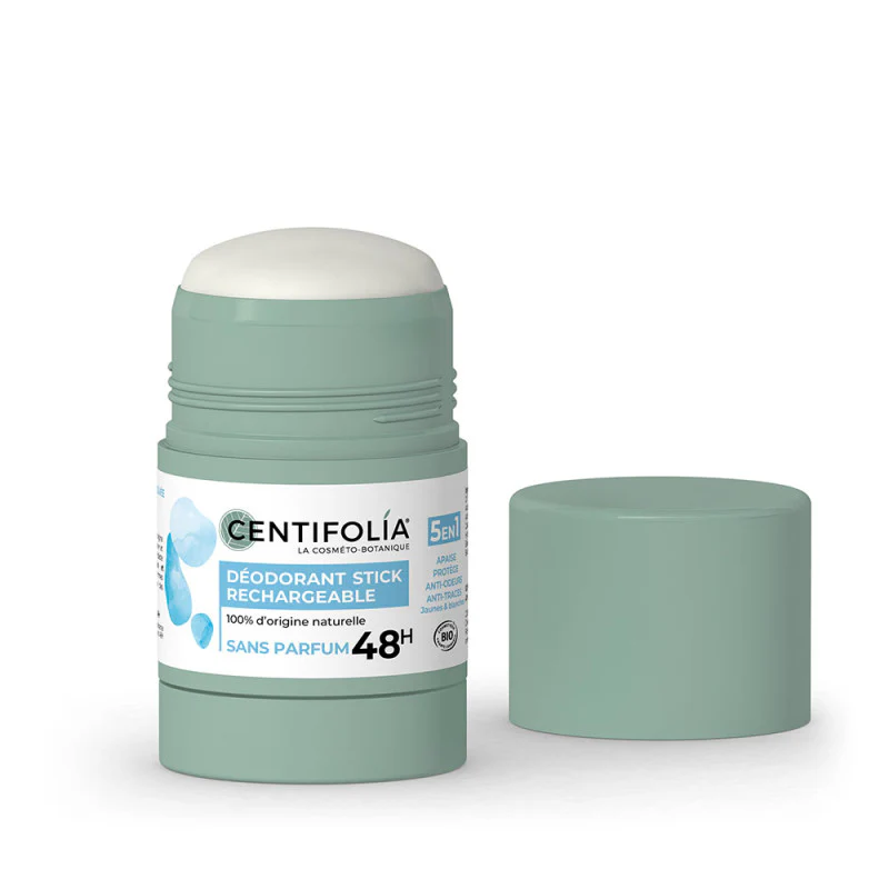 Centifolia Déodorant Stick Rechargeable Sans Parfum 48h Peaux Sensibles - Image 2