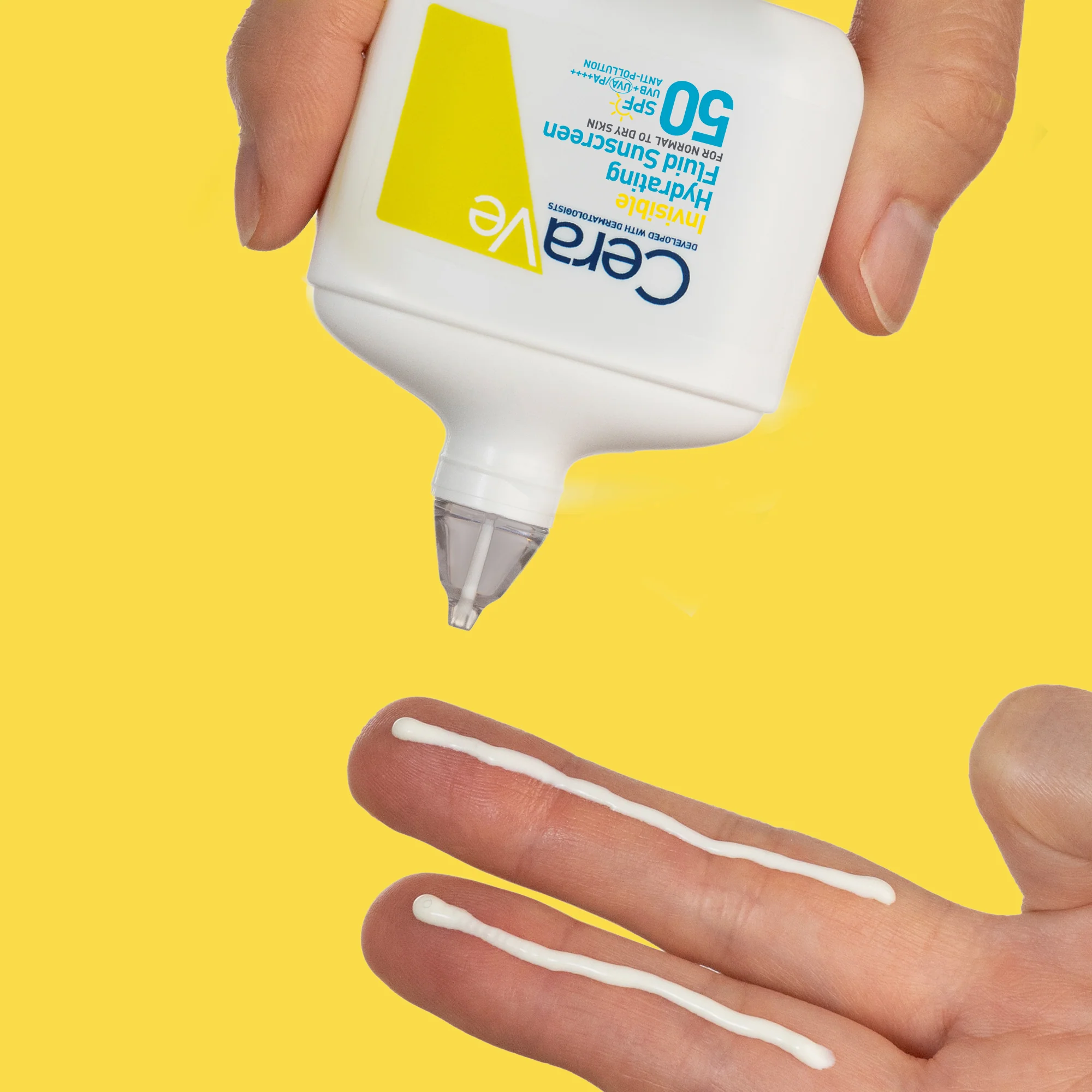 Cerave Fluide Hydratant Invisible SPF50 | Peau Normale à Sèche | 50ml - Image 3
