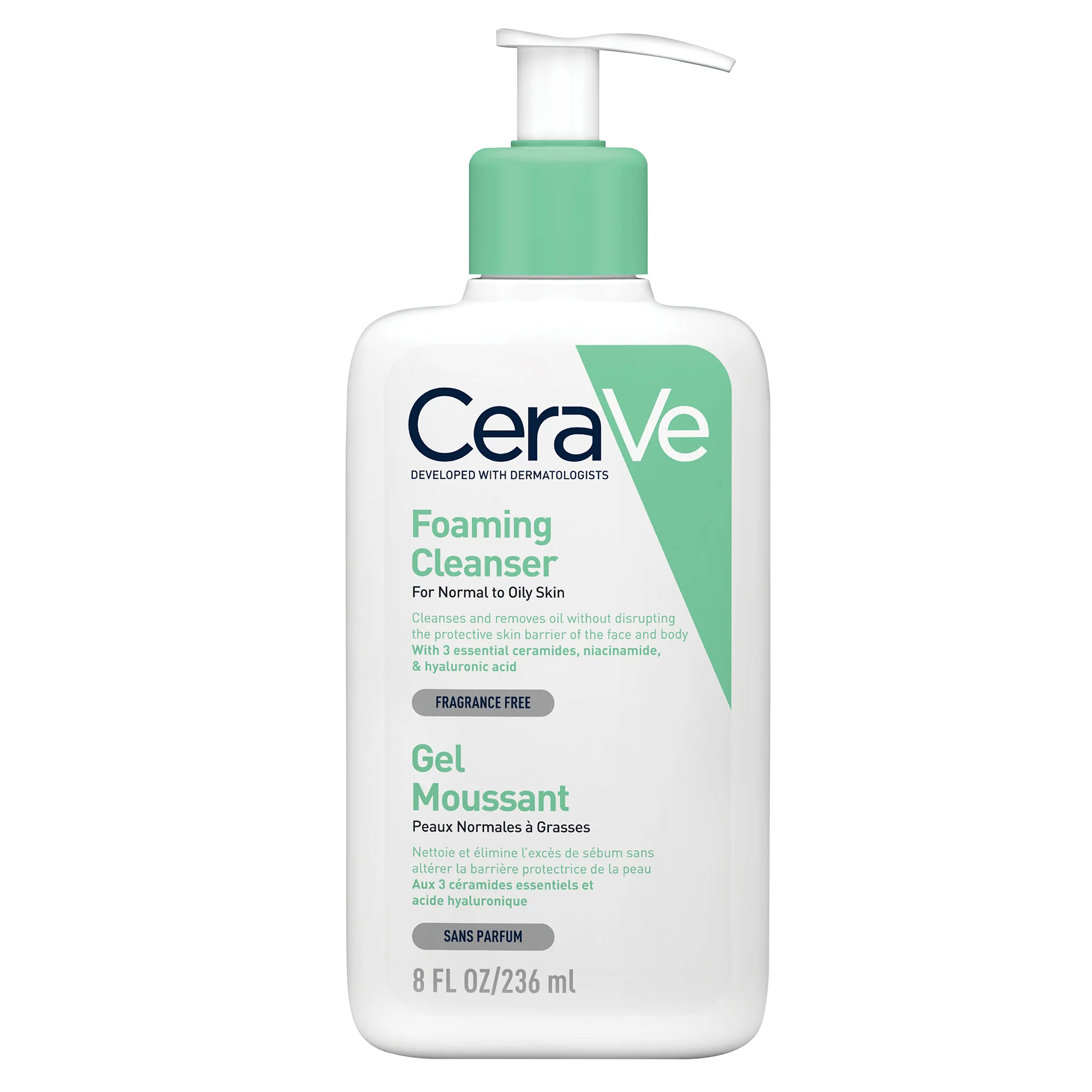 Cerave gel moussant – 236 ml - Image 2