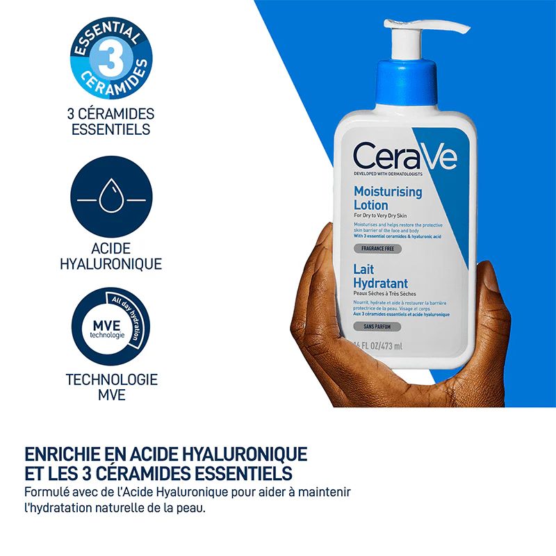 Cerave lait hydratant – 473 ml - Image 7