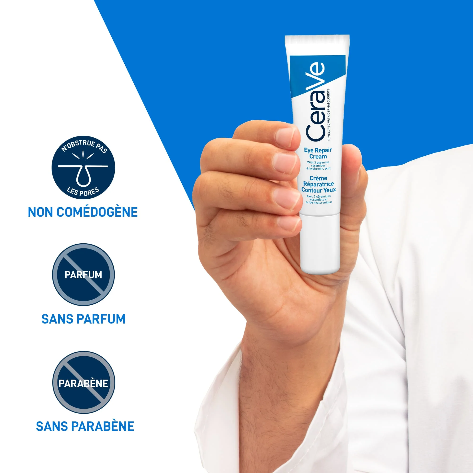 Cerave crème réparatrice contour yeux 14ml - Image 7