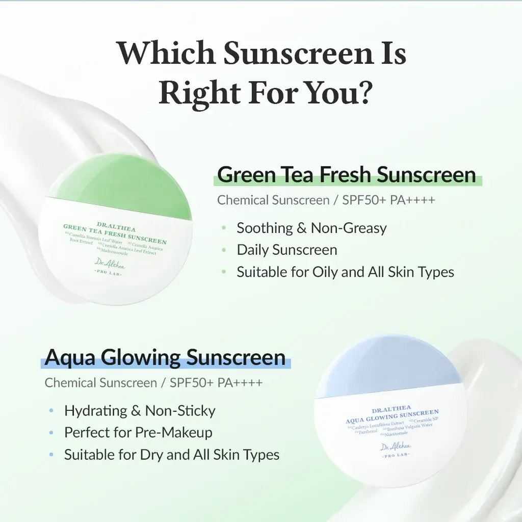 DR ALTHEA GREEN TEA FRESH SUNSCREEN SPF 50+ 45ML - Image 8