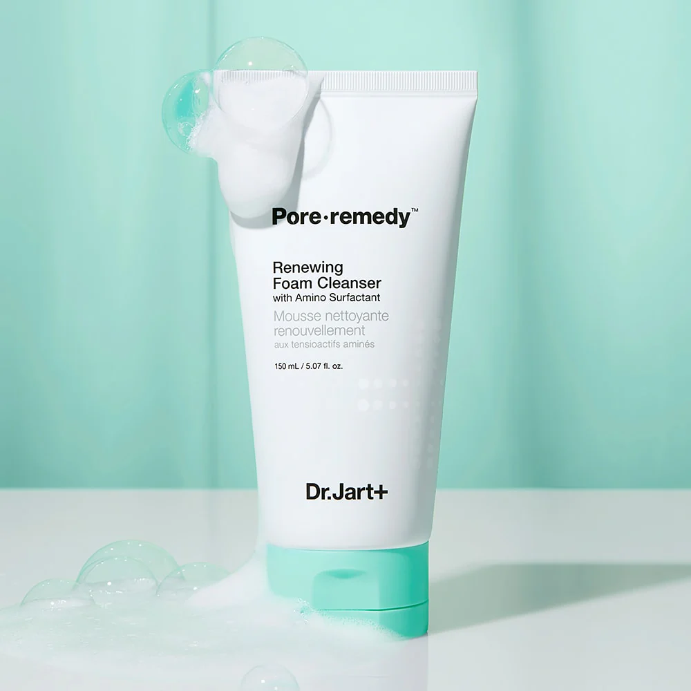 Dr. Jart+ Pore Remedy™ Nettoyant Moussant Rénovateur à la Glycérine 150ml – Nettoyage Doux & Affinant les Pores - Image 3