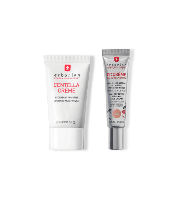 ERBORIAN Coffret CC Crème claire SPF 25 15ml + Centella Crème 20ml - Image 2