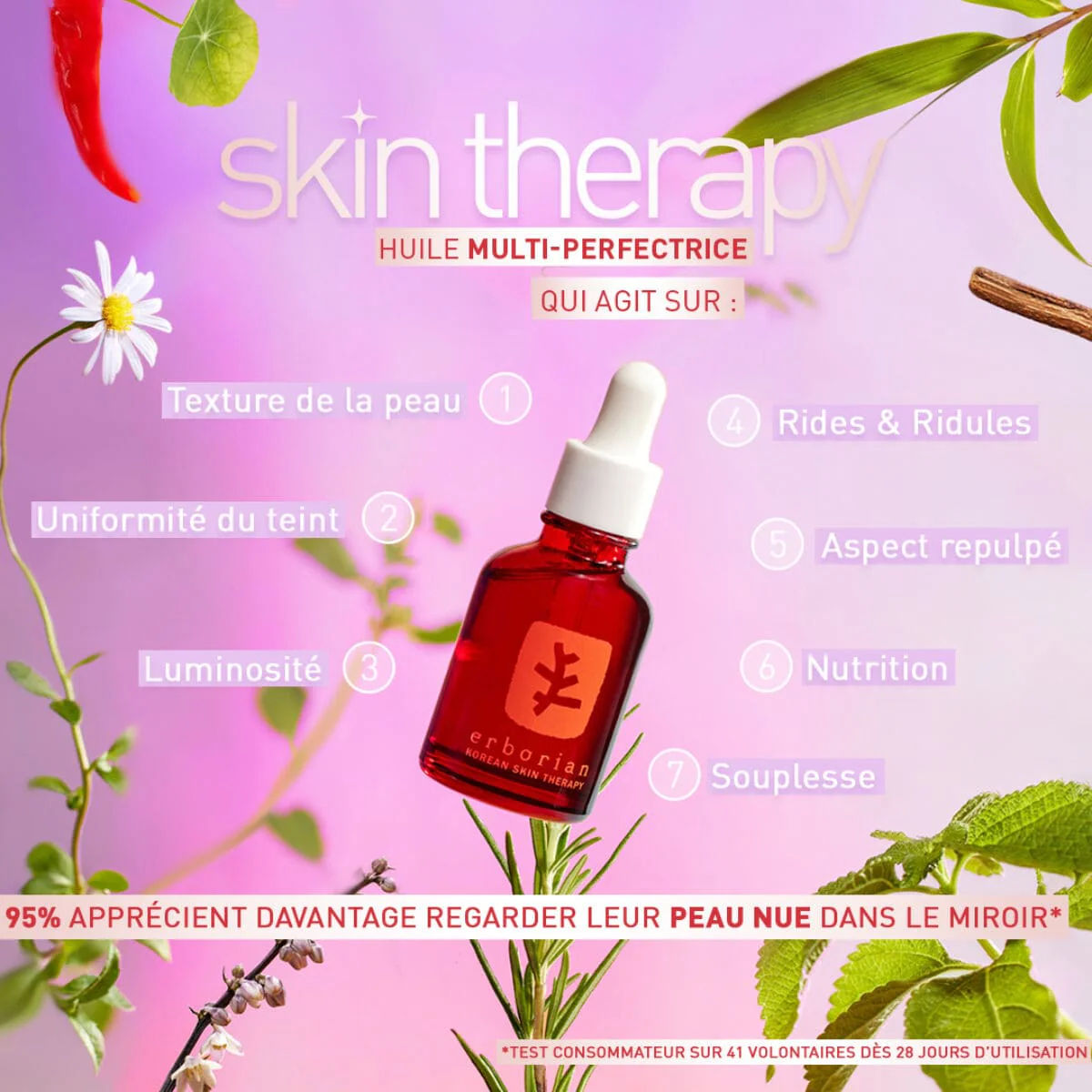 Erborian Skin Therapy - Huile visage multi-perfectrice 30ml - Image 5