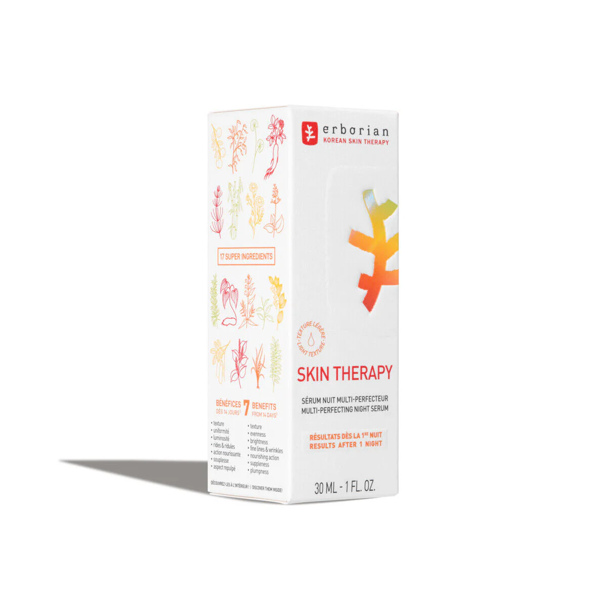 ERBORIAN Skin Therapy – Sérum Lacté Nuit Multi-Perfecteur 30ml - Image 2