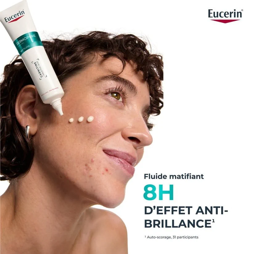 EUCERIN DERMOPURE CLINICAL FLUIDE MATIFIANT 50 ML - Image 5