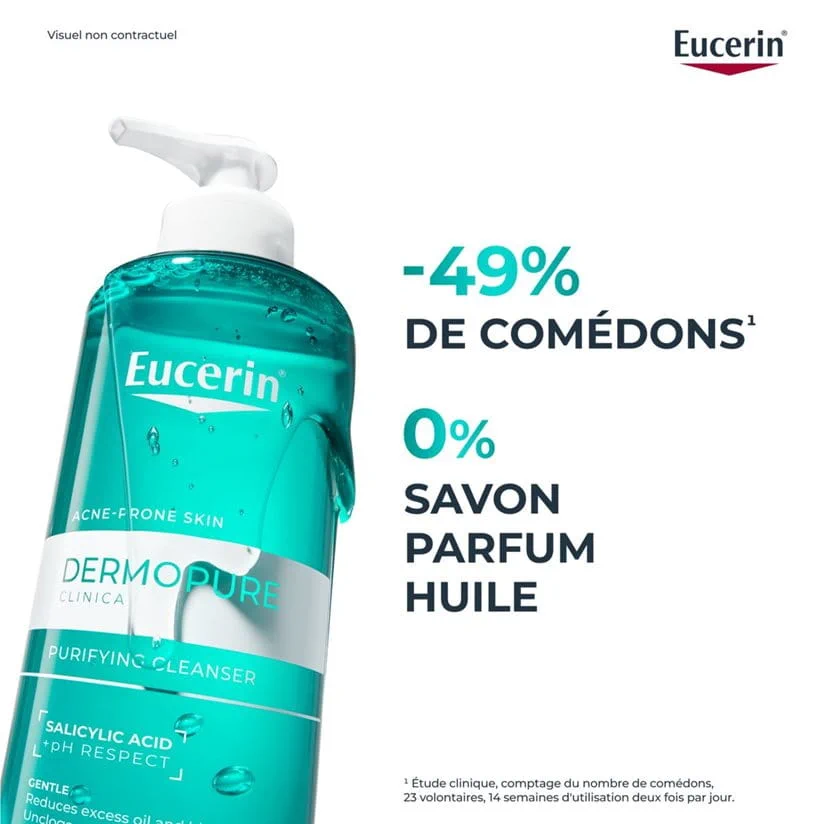 EUCERIN DERMOPURE GEL NETTOYANT 200ML - Image 4