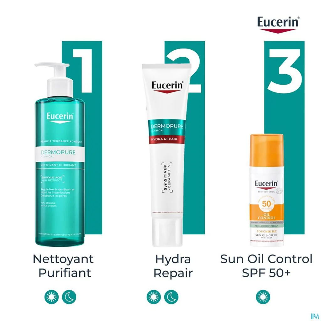 Eucerin – Hydra Crème Compensatrice Apaisante DermoPure – 50 ml - Image 11