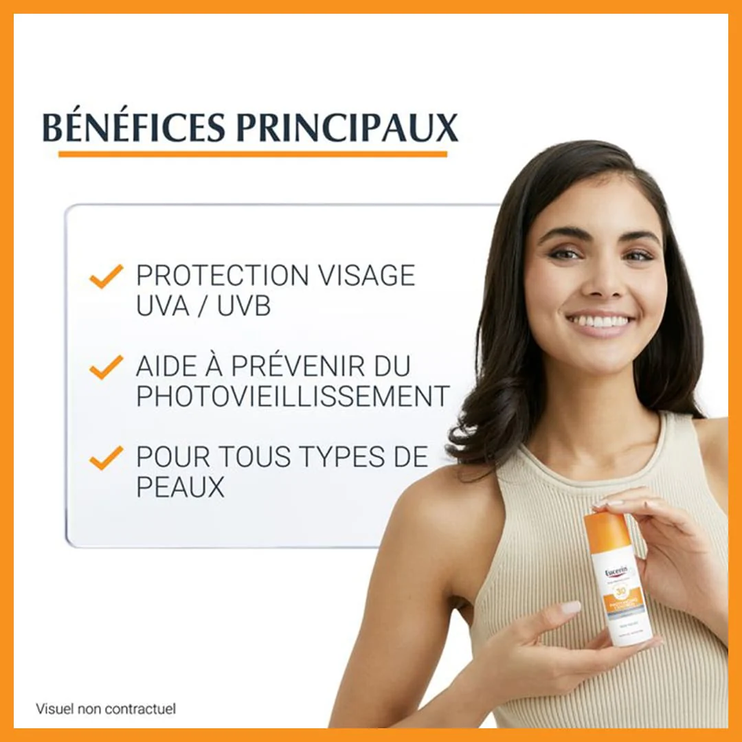 Eucerin protection photoaging control fluid spf 50 50ml = 2 Minis Hyaluron Soin de Nuit 14 ML OFFERTS - Image 3