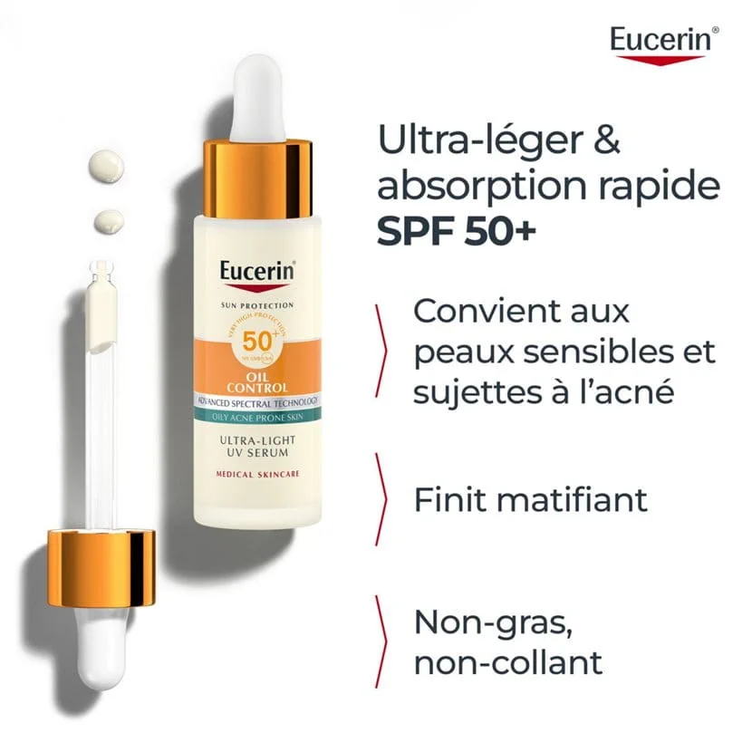 EUCERIN SÉRUM OIL CONTROL ULTRA-LÉGER SPF 50+ 30ML - Image 4