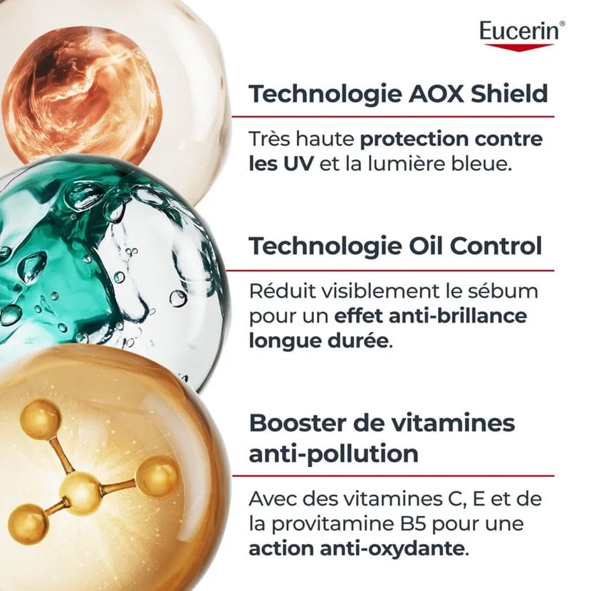 EUCERIN SÉRUM OIL CONTROL ULTRA-LÉGER SPF 50+ 30ML - Image 5