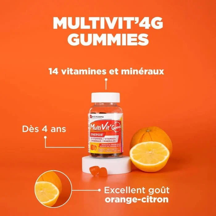 FORTE PHARMA MULTIVIT' ENERGIE B60 GUMMIES - Image 2