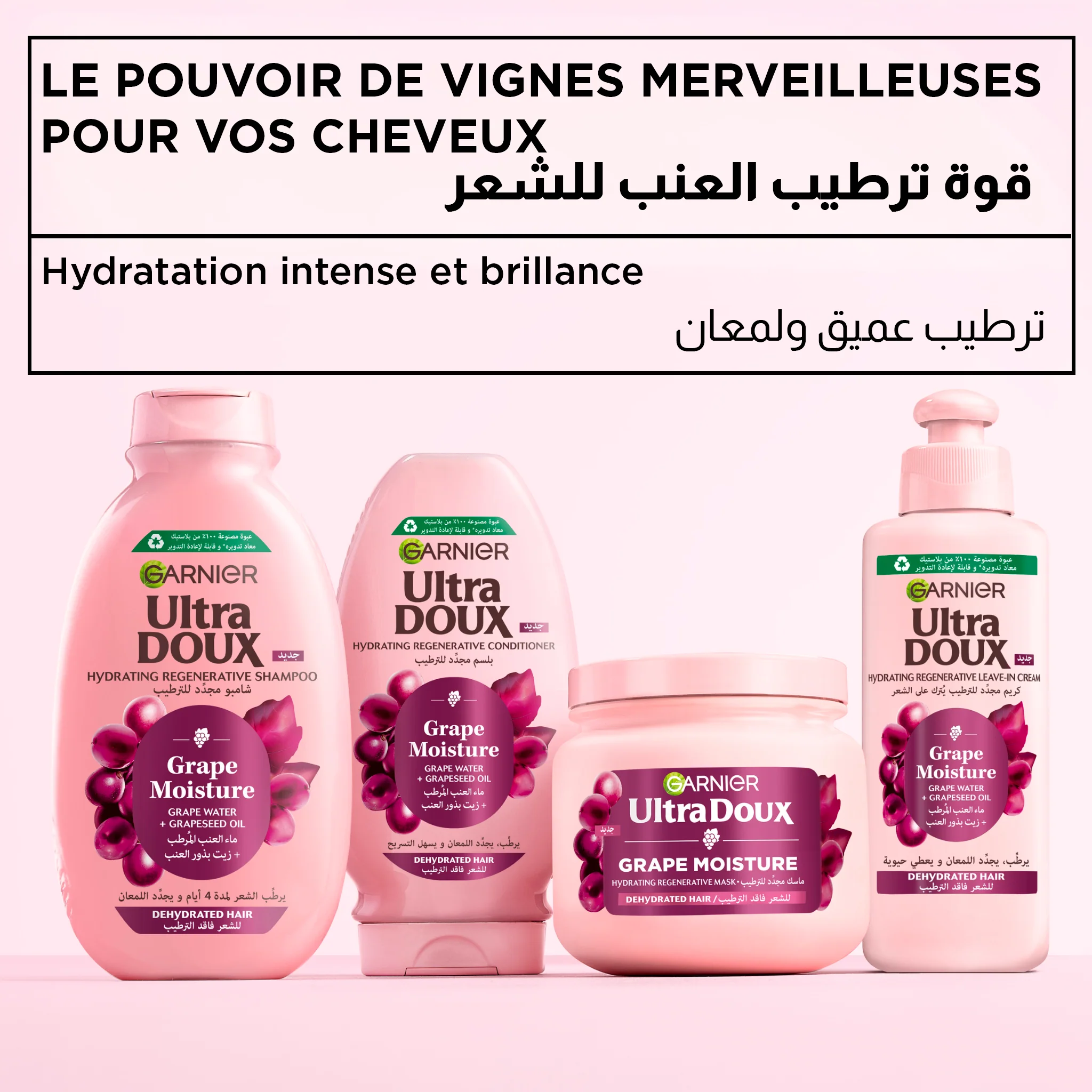 Garnier Grapes Après-Shampooing hydratant régénérant Vignes Merveilleuses 200ML - Image 5