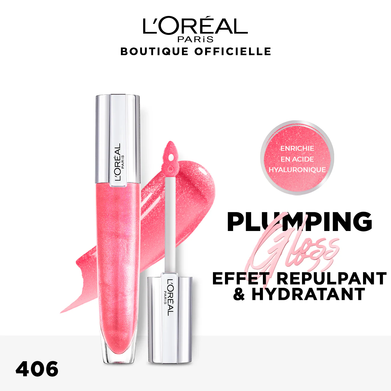 L'oréal paris -gloss brilliant signature plump - Image 4