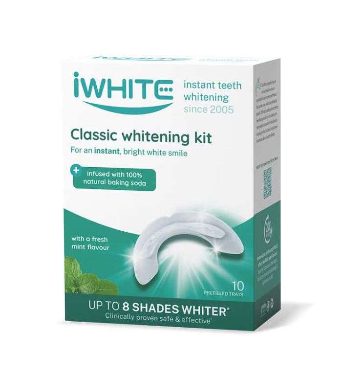 IWHITE CLASSIC WHITENING KIT 10 PLATEAUX PREREMPLIS+ IWHITE DENTIFRICE OFFERT - Image 2