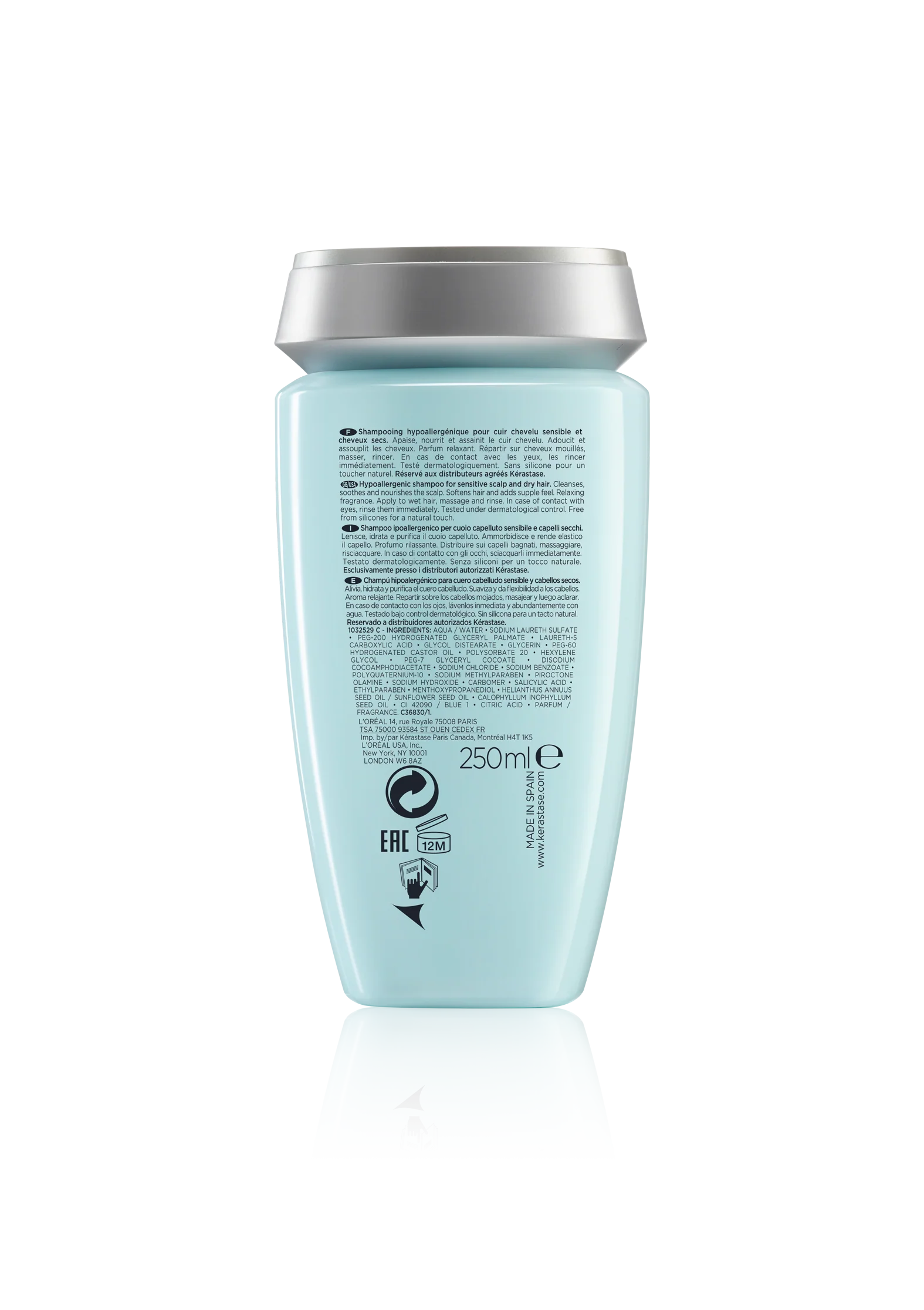 KÉRASTASE BAIN RICHE DERMO-CALM 250 ML - Image 3