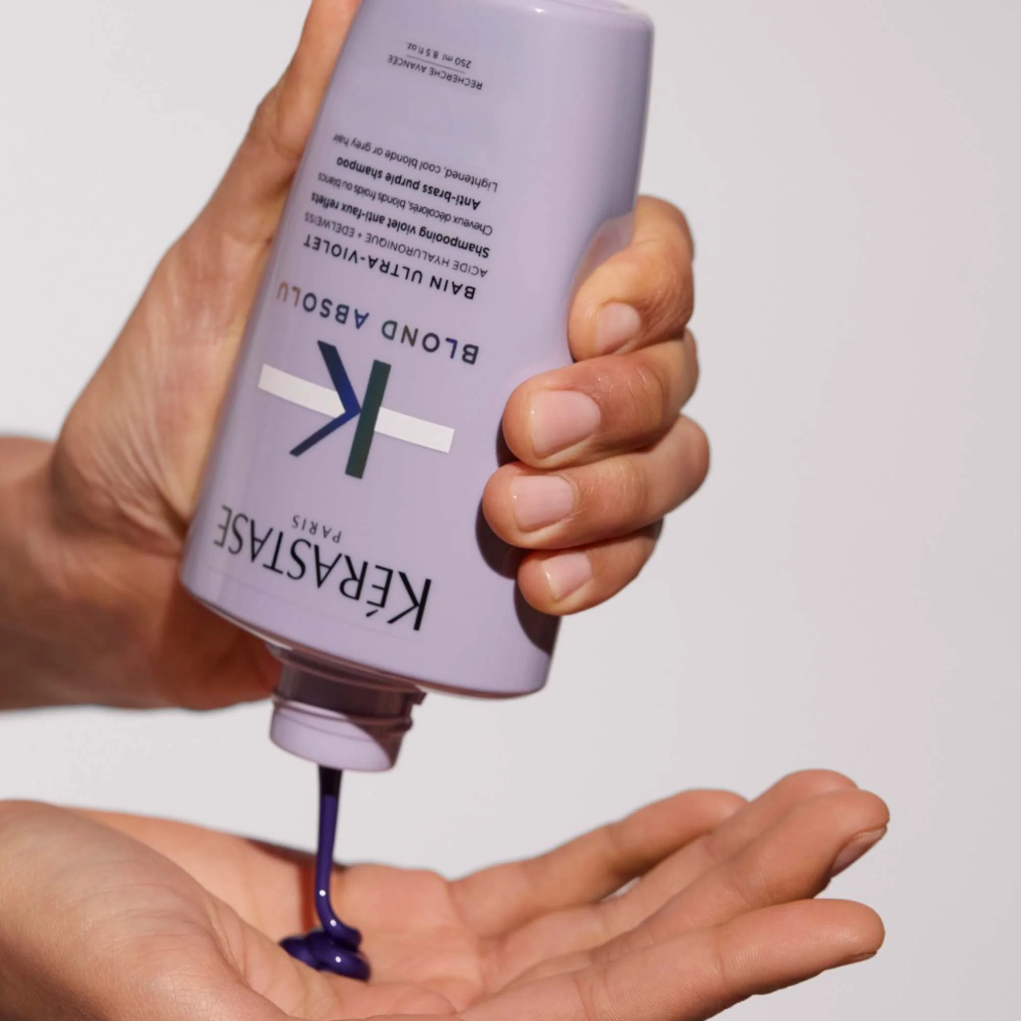 Kérastase Blond Absolu Bain Ultra-Violet 250ml – Shampooing Violet Anti-Jaunissement - Image 5