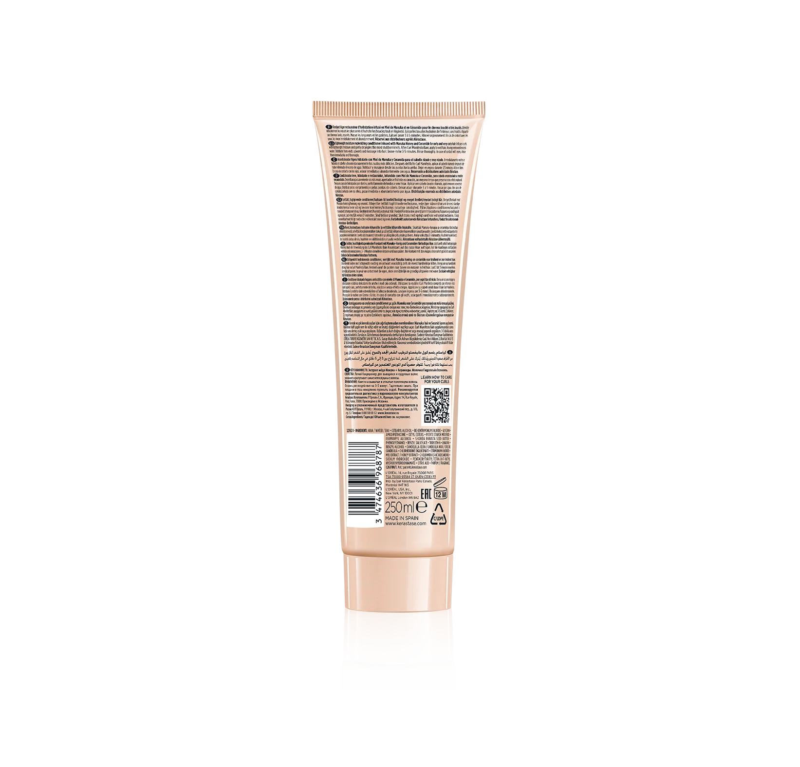 Kérastase Curl Manifesto Fondant Hydratation Essentielle 250ml – Soin Démêlant Cheveux Bouclés - Image 4