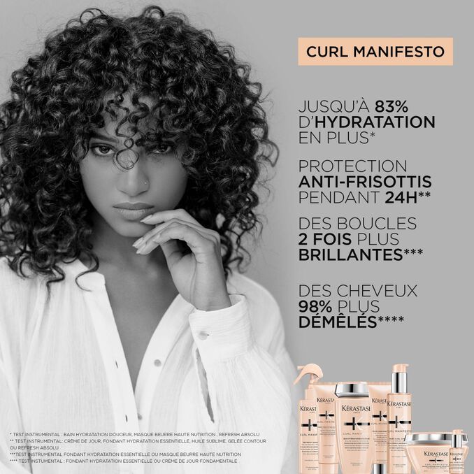 Kérastase Curl Manifesto Bain Hydratation Douceur 250ml – Shampooing Cheveux Bouclés - Image 6