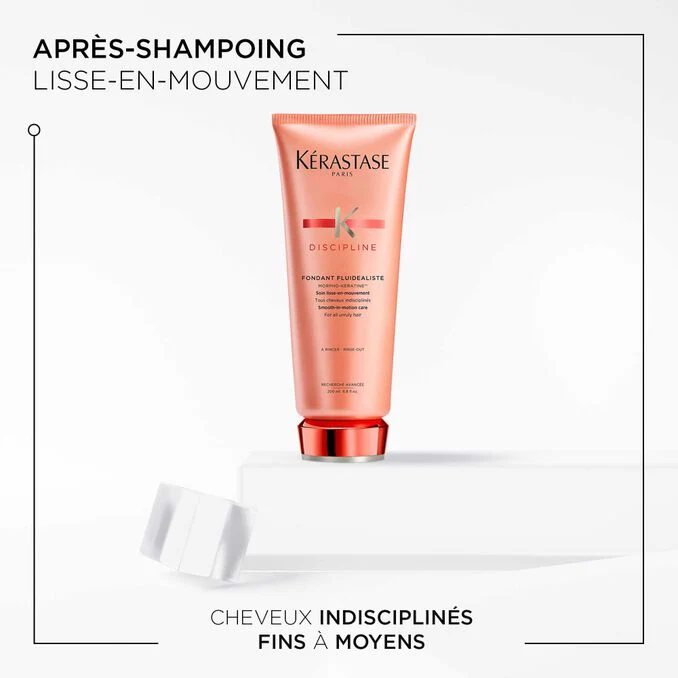 Kérastase Discipline Fondant Fluidealiste 200ml – Soin Démêlant Lissant Anti-Frisottis - Image 3
