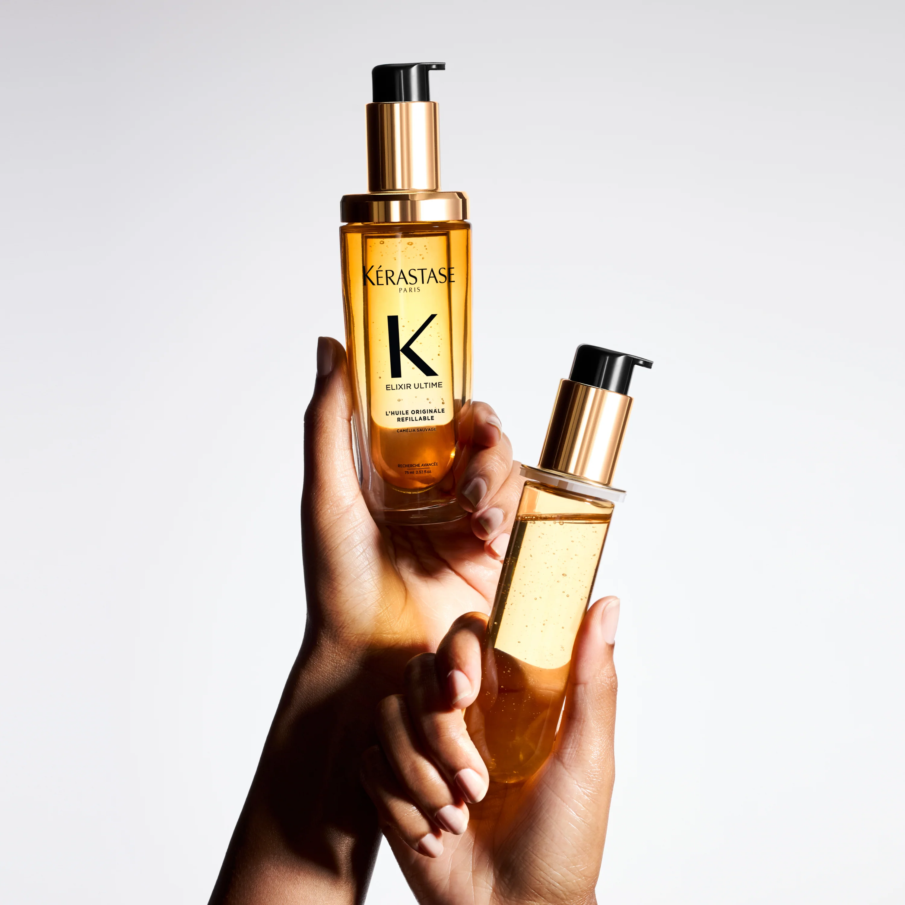 Kérastase Elixir Ultime RECHARGE Huile Sublimatrice Multi-Usage 75ml – Brillance Cheveux Ternes - Image 5