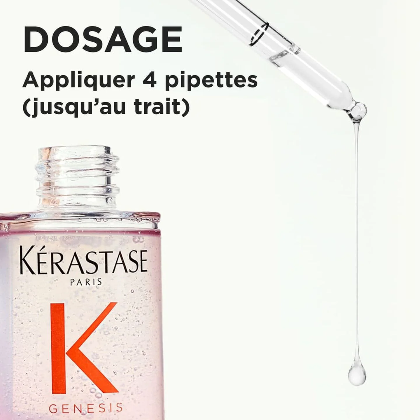 Kérastase Genesis Sérum Anti-Chute Fortifiant 90ml – Soin Fortifiant Cuir Chevelu - Image 6