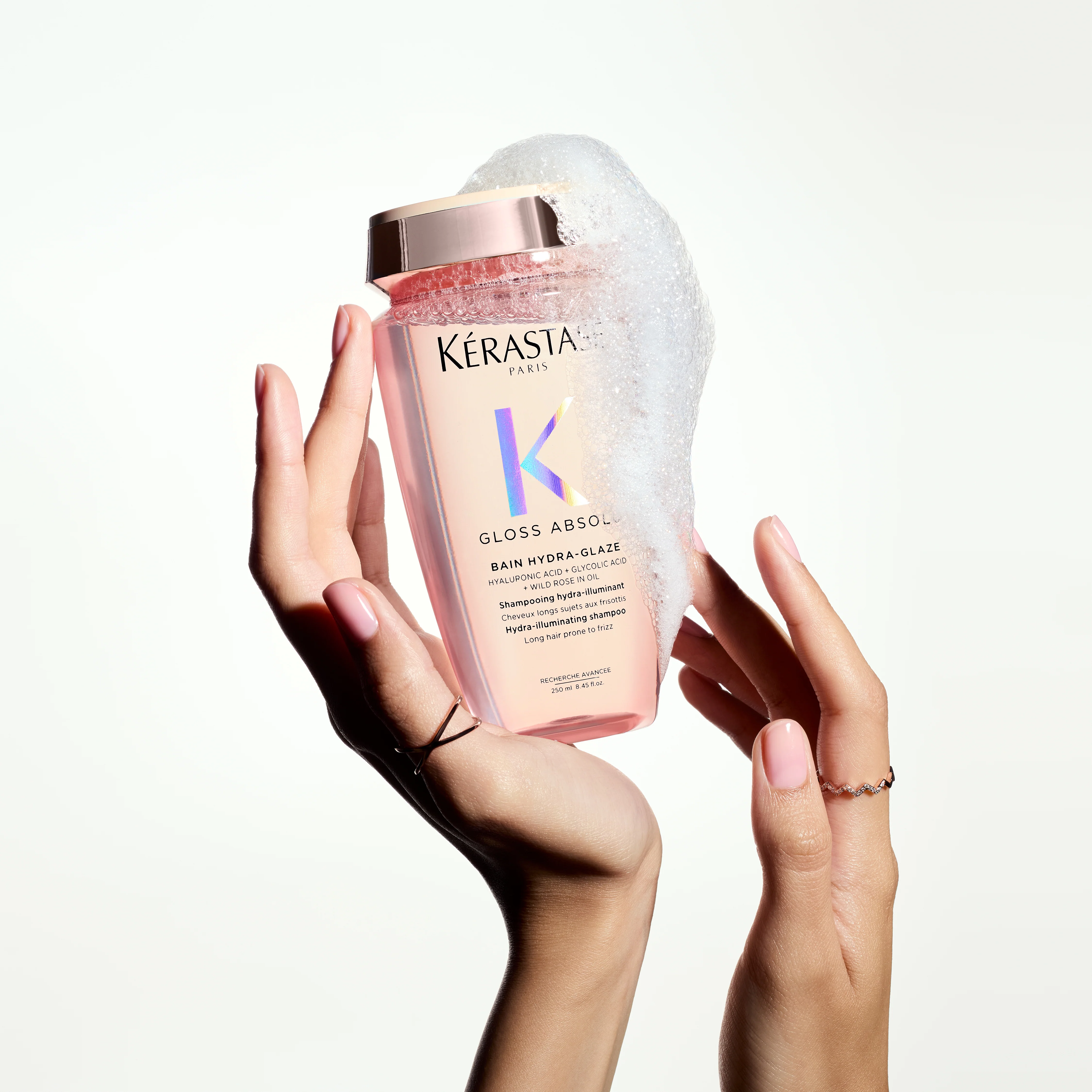 Kérastase Gloss Absolu Bain Hydra-Glaze 250ml – Shampooing Hydratant Brillance - Image 4