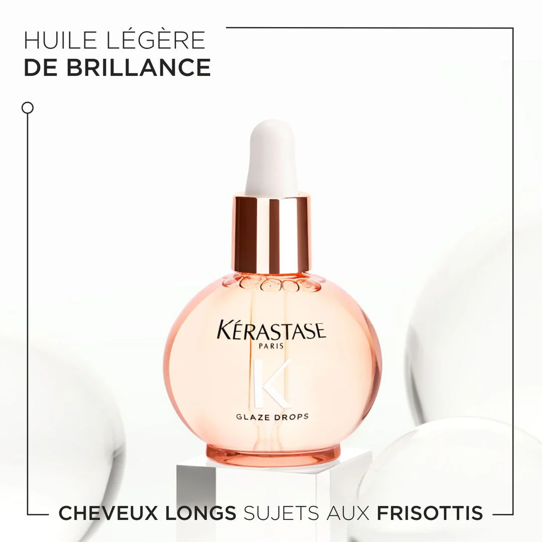 Kérastase Gloss Absolu Glaze Drops 45ml – Huile brillance & anti-frisottis - Image 5