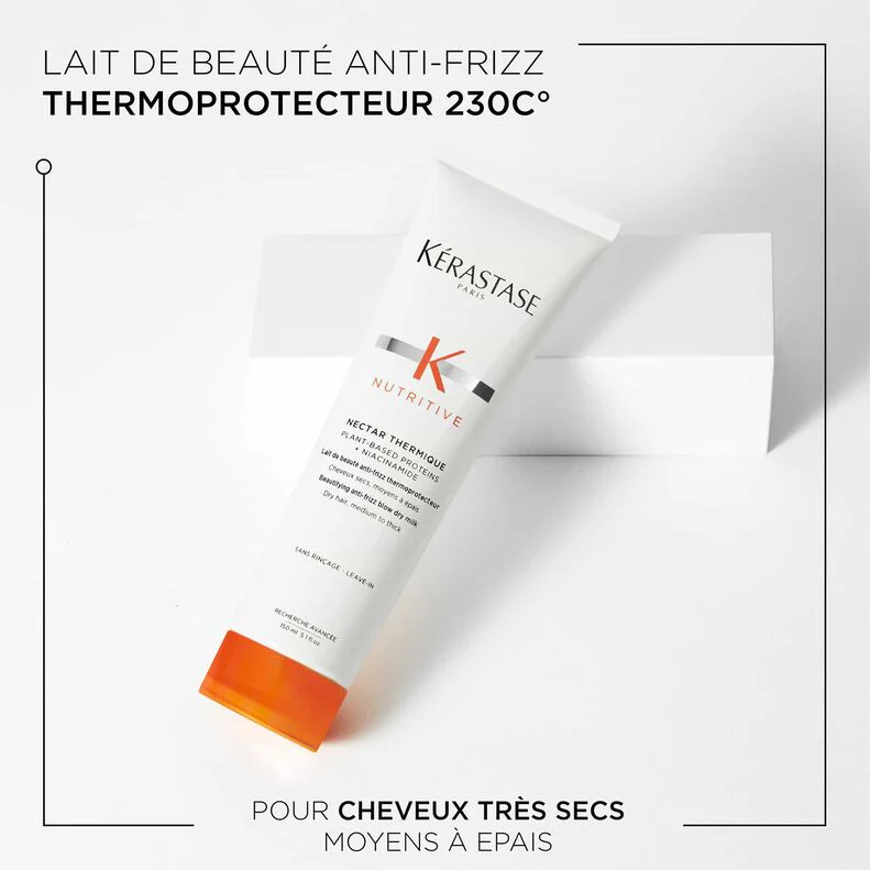 Kérastase Nutritive Nectar Thermique 150ml – Soin Thermo-Protecteur Nourrissant Cheveux Secs - Image 2