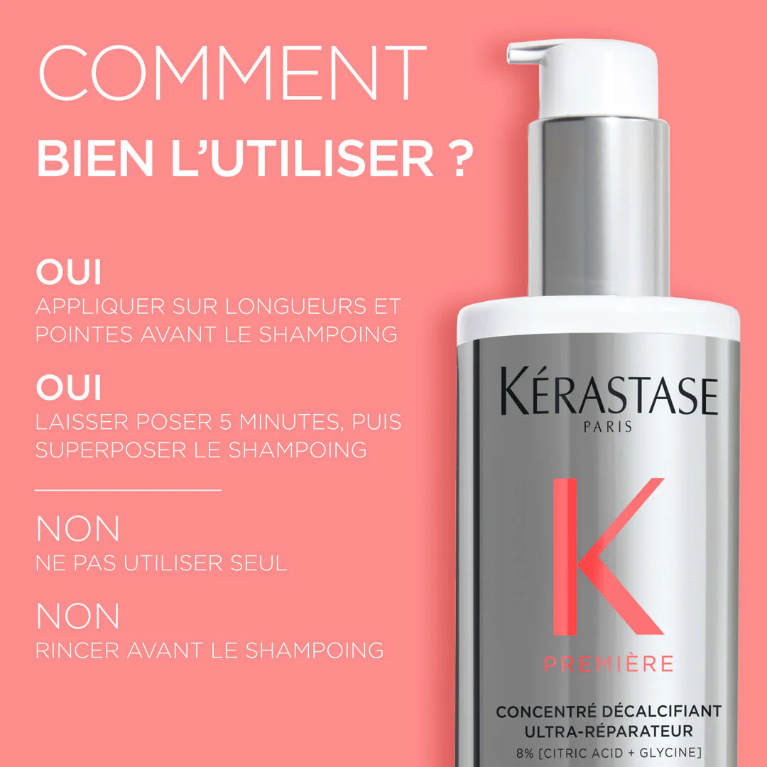 Kérastase Première Concentré Décalcifiant Ultra-Réparateur 250ml – Soin Réparateur Intense - Image 6