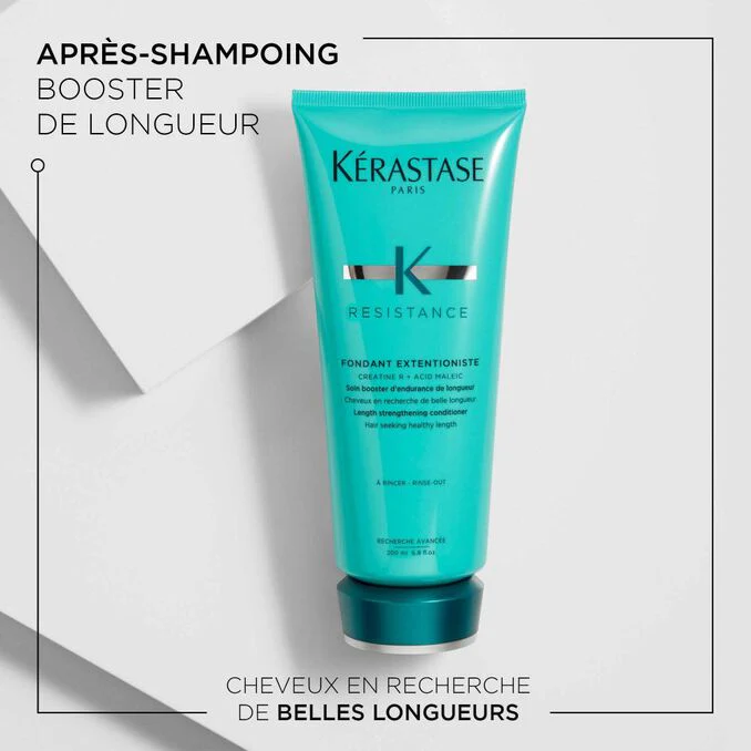 Kérastase Résistance Fondant Extentioniste 200ml – Soin Démêlant Fortifiant Cheveux Longs - Image 3
