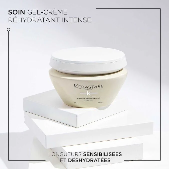 Kérastase Spécifique Masque Réhydratant 200ml – Soin Hydratant Cuir Chevelu - Image 5