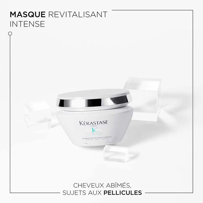 Kérastase Symbiose Masque Revitalisant Essentiel 200ml – Masque Apaisant Cuir Chevelu Sensible - Image 3