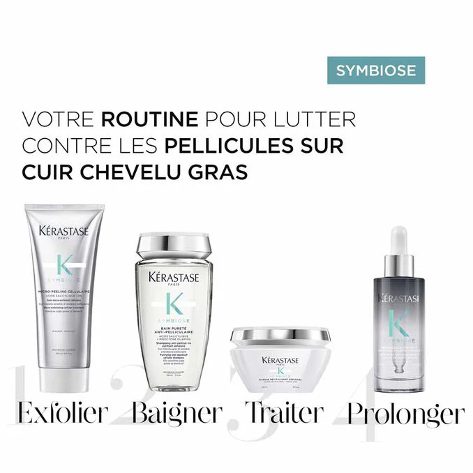 Kérastase Symbiose Micro-Peeling Cellulaire 200ml – Exfoliant Anti-Pelliculaire Cuir Chevelu - Image 6
