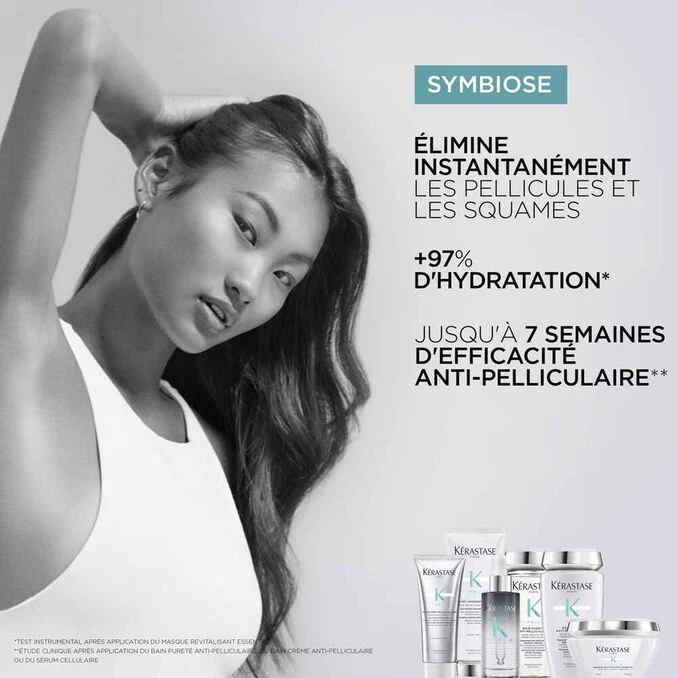 Kérastase Symbiose Micro-Peeling Cellulaire 200ml – Exfoliant Anti-Pelliculaire Cuir Chevelu - Image 4