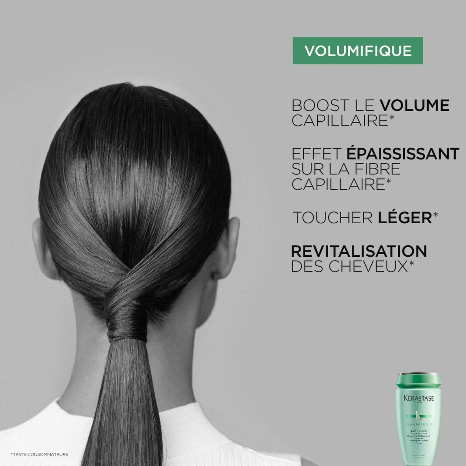 Kérastase Volumifique Bain Volume 250ml – Shampooing Légèreté & Volume pour Cheveux Fins - Image 3