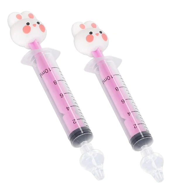L2N Pharma Lot de 2 Seringues Bébé pour Lavage Nasal Lapin - Image 2