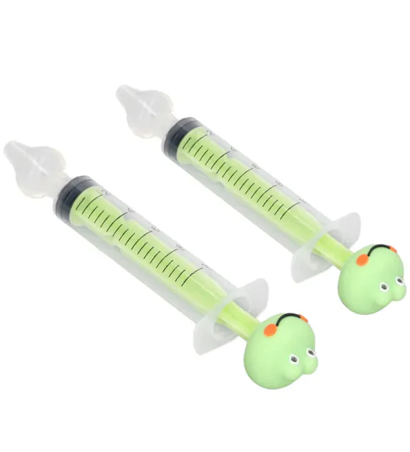 L2N Pharma Lot de 2 Seringues Bébé pour Lavage Nasal Grenouille - Image 2