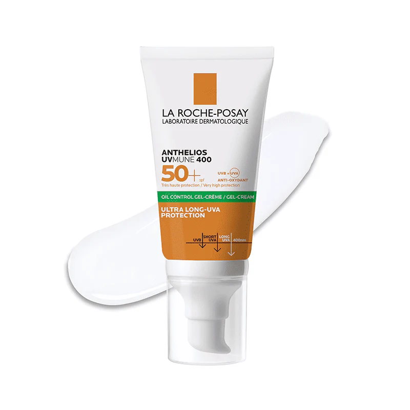 La roche posay anthelios oil control invisible spf50+ peau m à g 50ml = Effaclar Gel Moussant 50ml OFFERT - Image 4
