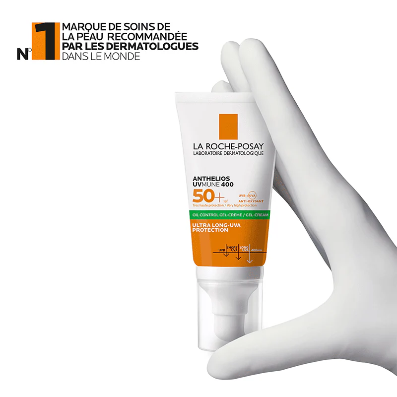 La roche posay anthelios oil control invisible spf50+ peau m à g 50ml = Effaclar Gel Moussant 50ml OFFERT - Image 7