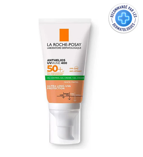 La roche posay anthelios teinte uvmune 400 gel creme oil control spf 50 = Eau thermale 50 ml Offerte - Image 3