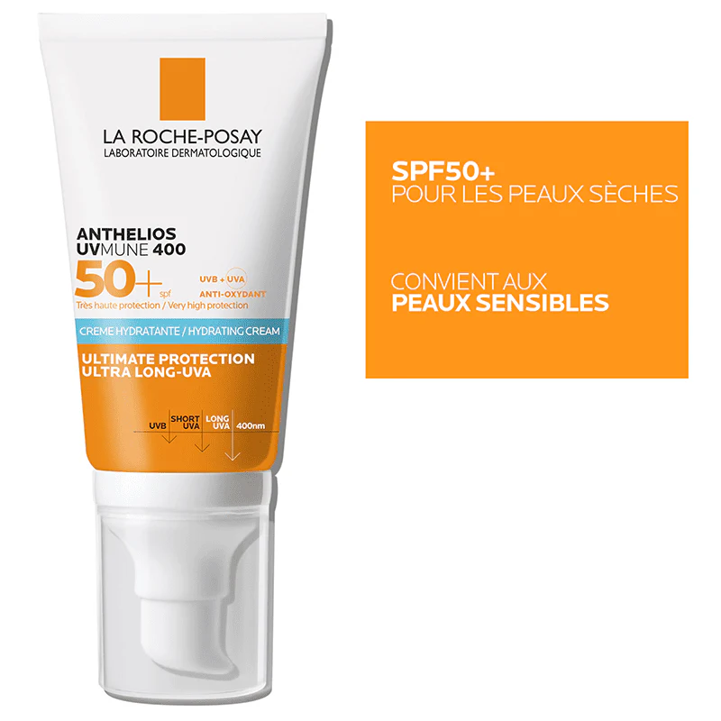 La roche posay anthelios ultra crème invisible spf 50+ 50ml = Hyalu b5 10ml Offert - Image 6